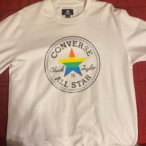 Converse sweatshirt (pride collection) never worn
